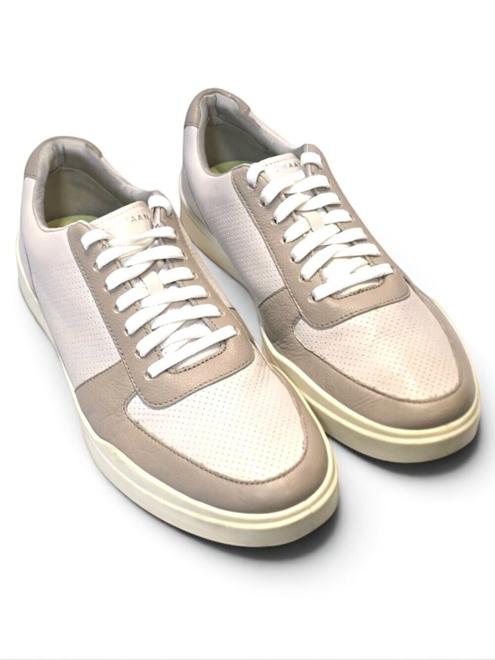 Cole Haan Grand Crosscourt Modern Leather Sneakers Birch Mortar Men's 10